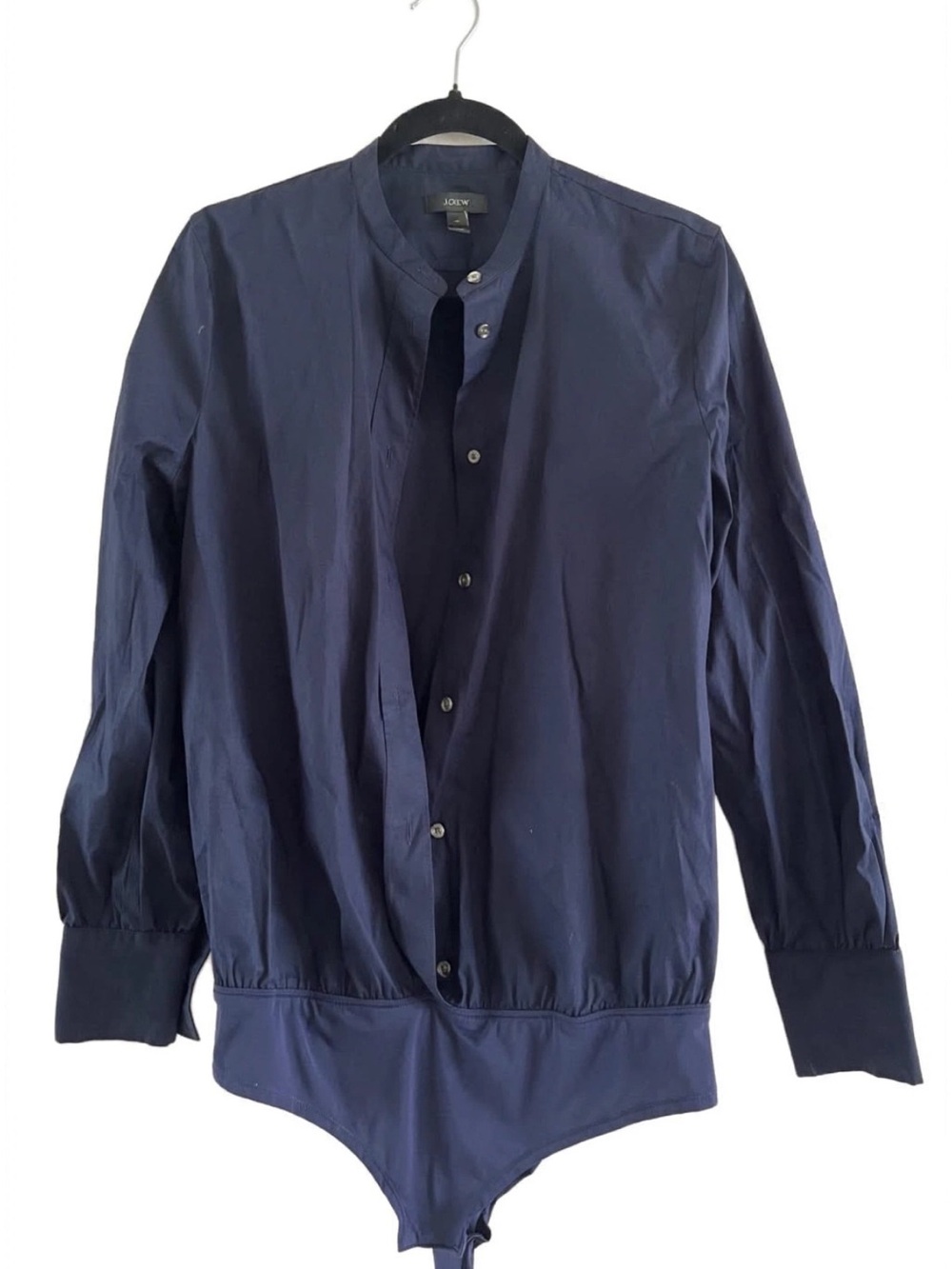 J.CREW - Long-Sleeve Shirt Jacket Bodysuit